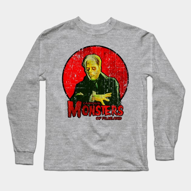 FAMOUS MONSTERS PHANTOM // VINTAGE Long Sleeve T-Shirt by Kiranamaraya